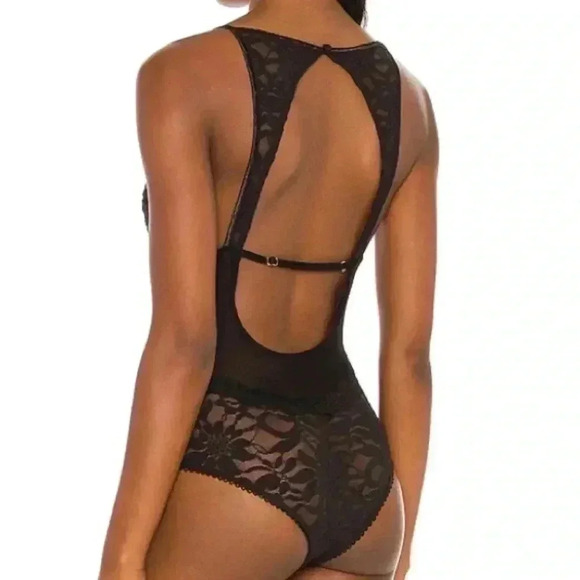 Free People Speed Date Bodysuit in Black Size XS NWT - Picture 4 of 5